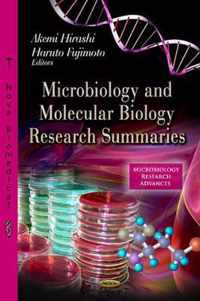 Microbiology & Molecular Biology Research Summaries