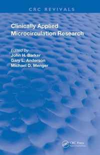 Clinically Applied Microcirculation Research