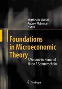 Foundations in Microeconomic Theory