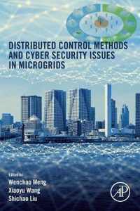 Distributed Control Methods and Cyber Security Issues in Microgrids