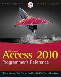 Access 2010 Programmer's Reference