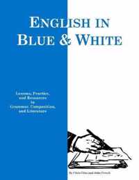 English in Blue & White