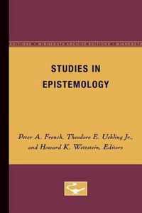 Studies in Epistemology: Volume 5