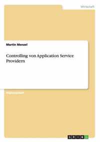 Controlling von Application Service Providern