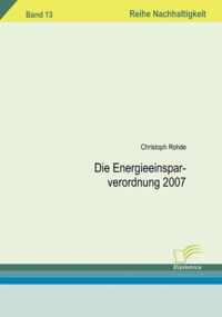 Die Energieeinsparverordnung 2007