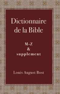 Dictionnaire de la Bible