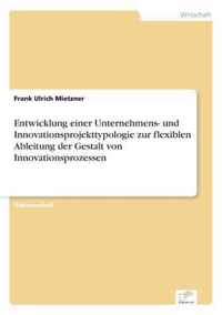 Entwicklung einer Unternehmens- und Innovationsprojekttypologie zur flexiblen Ableitung der Gestalt von Innovationsprozessen