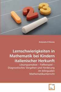 Lernschwierigkeiten in Mathematik bei Kindern italienischer Herkunft