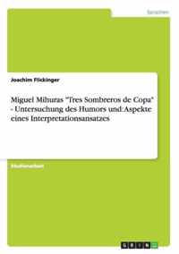 Miguel Mihuras Tres Sombreros de Copa - Untersuchung des Humors und