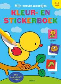 Mijn eerste woordjes kleur- en stickerboek (3-5 j.)