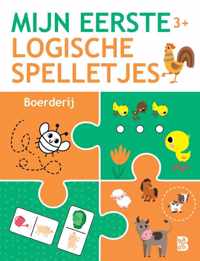 Logisch denken 1 -  Mijn eerste logische spelletjes 3+ Boerderij