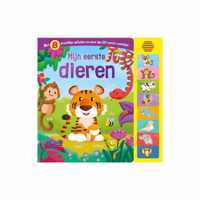 8 geluiden  -   Geluidenboek Mijn eerste dieren