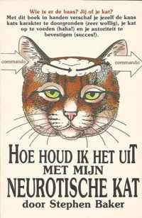 Hoe houd ik het uit met mijn neurotische kat