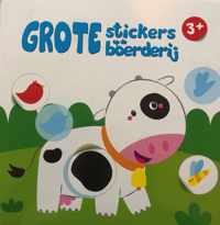 Grote Stickers - Op de boerderij 3+ (Koe)