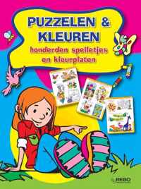 Puzzelen En Kleuren / Honderden Spelletjes En Kleurplaten