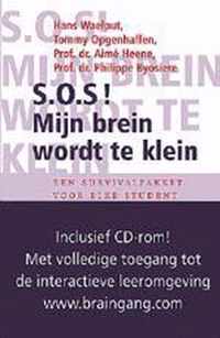 S.O.S! Mijn brein wordt te klein + CD-ROM