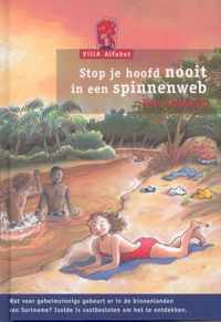 Villa Alfabet Rood  -   Stop je hoofd nooit in een spinnenweb