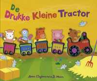 De drukke kleine tractor