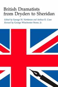 British Dramatists from Dryden to Sheridan