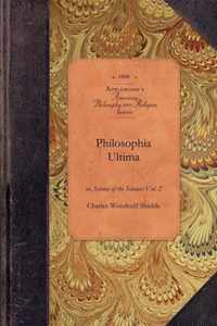 Philosophia Ultima, Vol 2