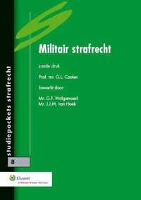 Studiepockets strafrecht 8 -   Militair strafrecht