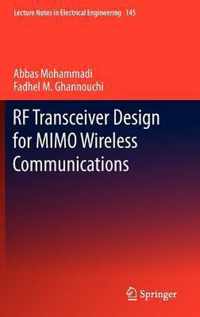 Rf Transceiver Design For Mimo Wireless Communications