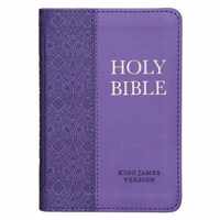 KJV Bible Mini Pocket Purple