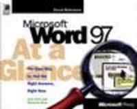 Microsoft Word 97 at a Glance