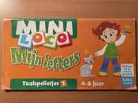 Miniloco boekje mijn letters taalspelletjes 1