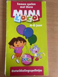 Miniloco boekje Samen spelen met Dora  ontwikkeling sspelletjes