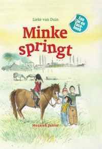 Minke springt