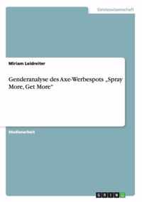 Genderanalyse des Axe-Werbespots  Spray More, Get More