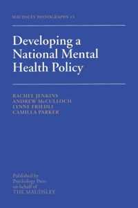 Developing a National Mental Health Policy