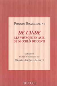 De l'Inde. Les voyages en Asie de Niccolo de' Conti