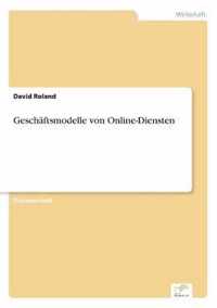 Geschaftsmodelle von Online-Diensten