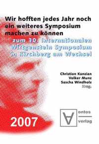 Wir Hofften, Jedes Jahr Noch Ein Weiteres Symposium Machen Zu Koennen