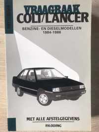 Vraagbaak mitsubishi colt lancer / 1984-86