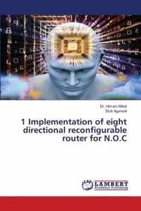 1 Implementation of eight directional reconfigurable router for N.O.C