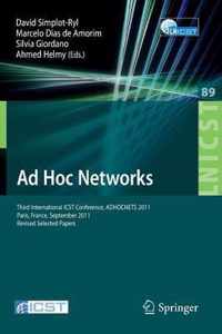 Ad Hoc Networks