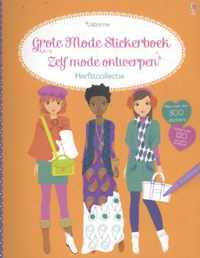 Grote mode stickerboek - zelf mode ontwerpen herfstcollectie