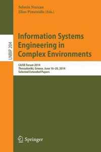 Information Systems Engineering in Complex Environments