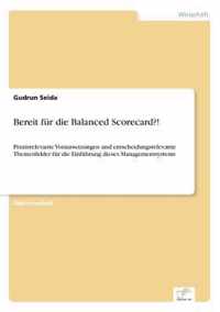 Bereit fur die Balanced Scorecard?!