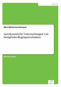 Aerodynamische Untersuchungen von Stetigfoerder-Regelquerschnitten