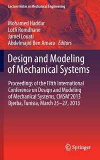 Design And Modeling Of Mechanical Systems