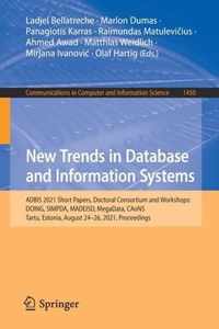 New Trends in Database and Information Systems: ADBIS 2021 Short Papers, Doctoral Consortium and Workshops