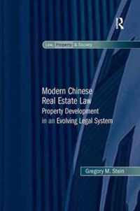 Modern Chinese Real Estate Law