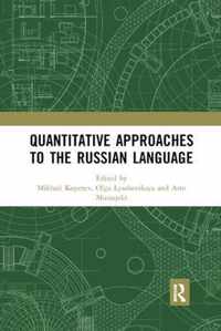 Quantitative Approaches to the Russian Language