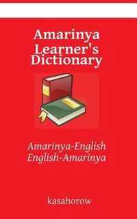 Amarinya Learner's Dictionary