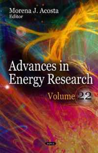 Advances in Energy Research