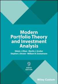 Modern Portfolio Theory and Investment Analysis, Ninth Edition